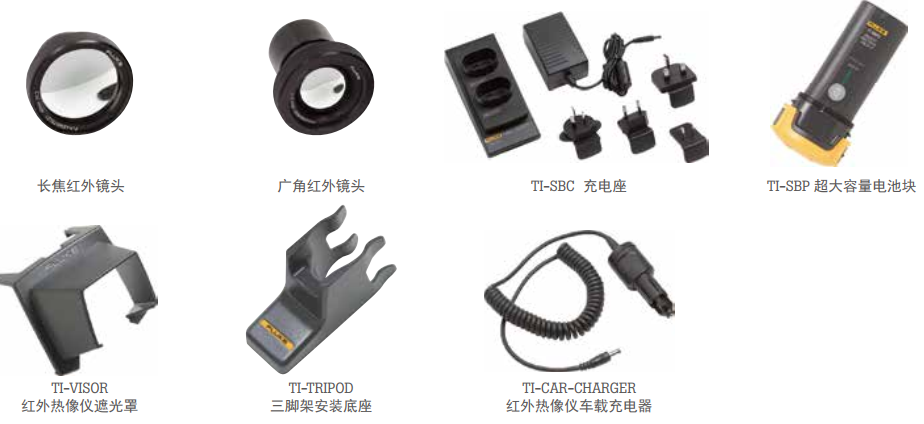 美國福祿克紅外熱像儀Ti300 PRO 附件