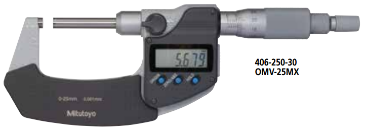 日本三豐406系列OMV-MX數(shù)顯直進(jìn)式外徑千分尺