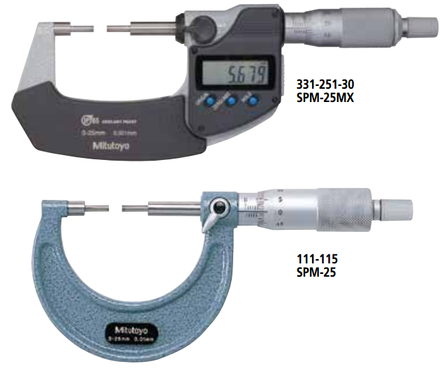 SPM-25MX花鍵千分尺 
