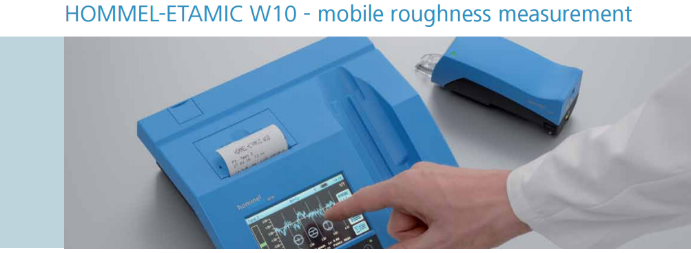 Hommel-Etamic W10粗糙度儀