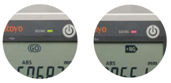 進(jìn)行GO/±NG 判斷