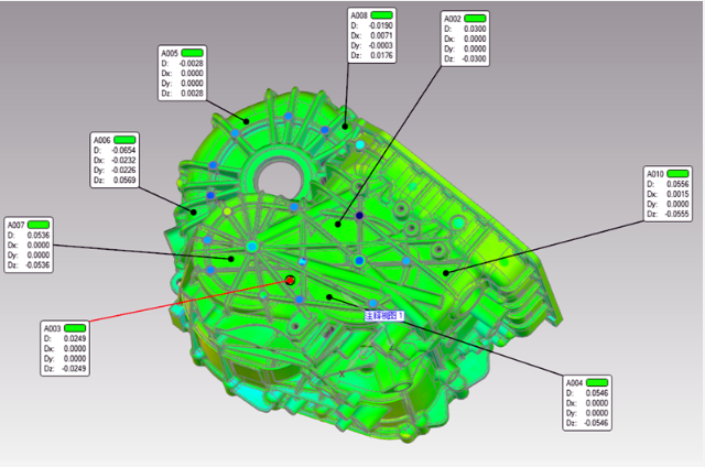掃描物體的外形三維數(shù)據(jù)