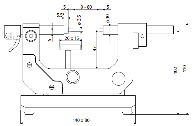 MaraMeter 852TS尺寸