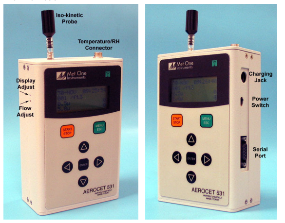 美國METONE Aerocet 531S粒子計數(shù)器