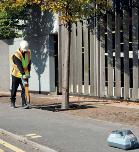 地管道和電纜定位方面<