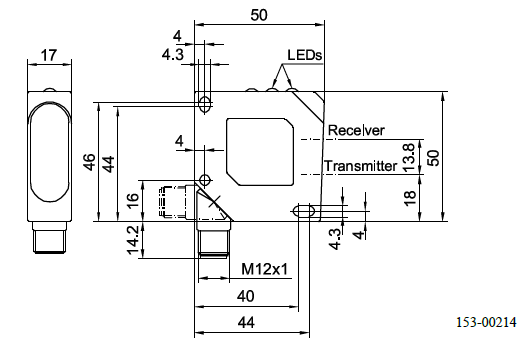 接口連接型尺寸圖