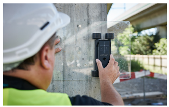 掃描小表面和邊緣附近