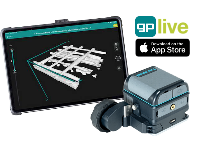 瑞士博勢(shì)Proceq GP8800混凝土鋼筋探地雷達(dá)