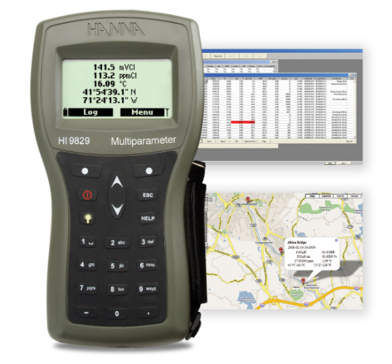 意大利哈納 HANNA HI9829 多參數(shù)水質(zhì)分析儀