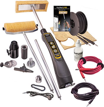 PosiTector LPD濕海綿針孔檢測儀完整套裝